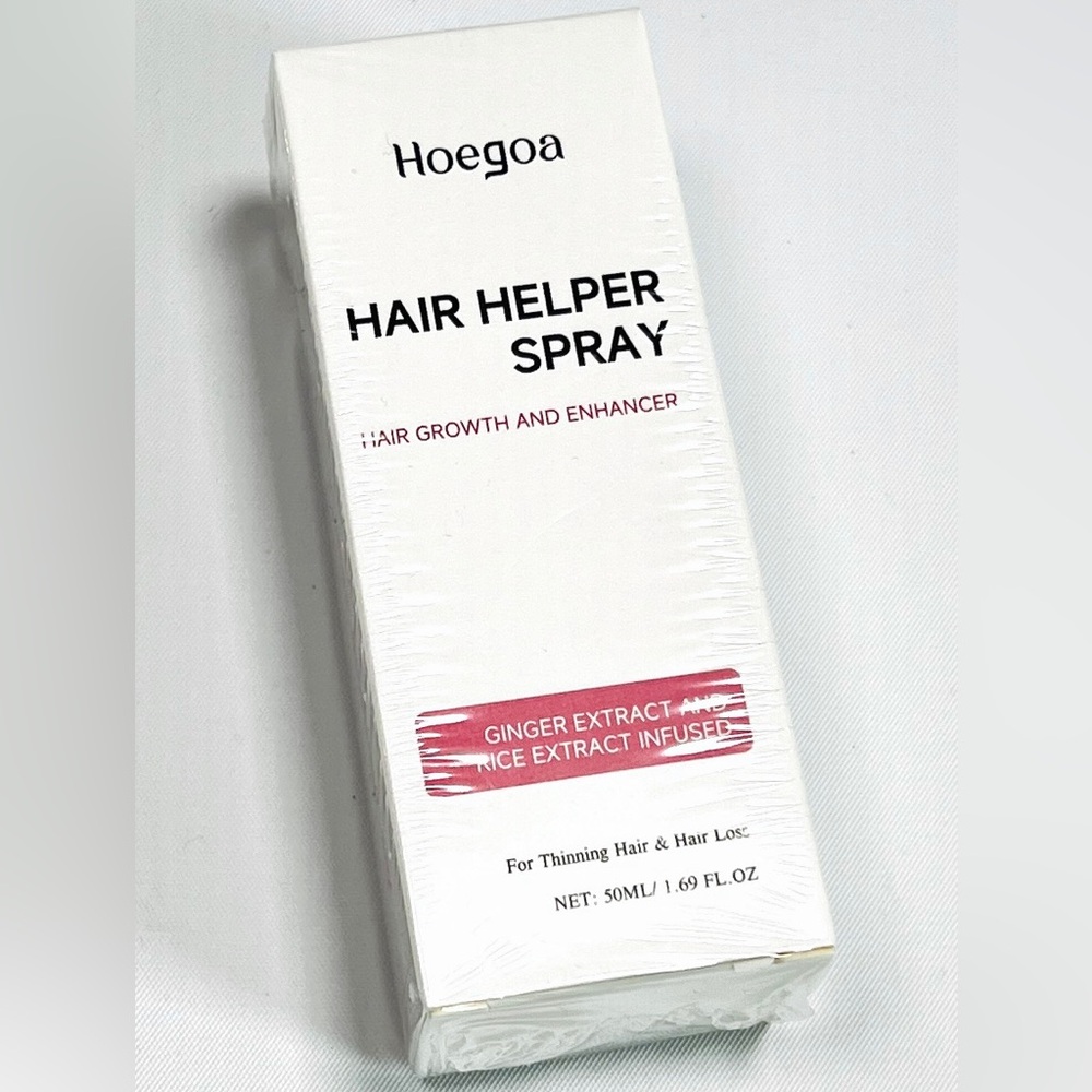 NEW! HOEGOA Hair Helper Spray Hair Growth and Enhancer Ginger Rice Extract 50ml